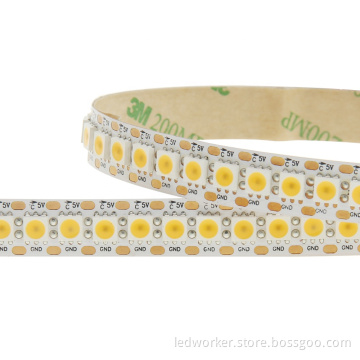 March EXPO New Products: SK9822 APA102 5050 LED Pixel Strip (DC5V-12V, 60-144 LEDs)